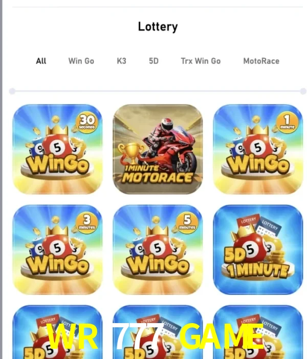 WR 777 GAME App