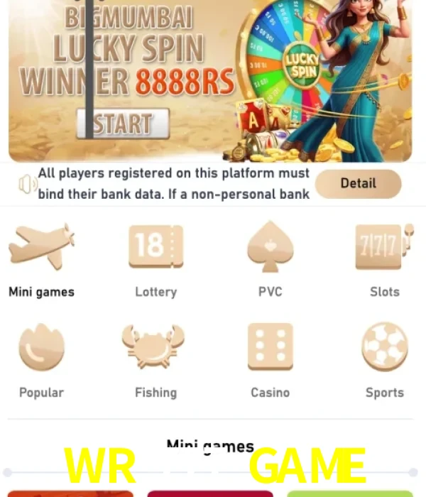 WR 777 GAME login