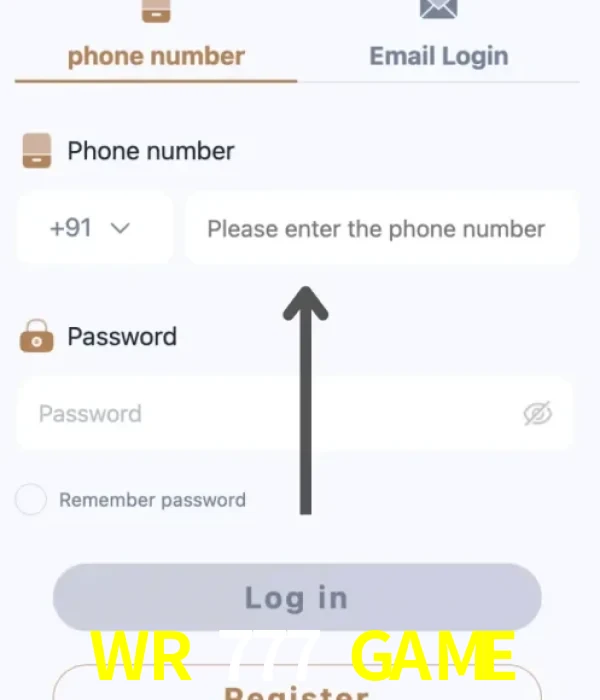 WR 777 GAME login